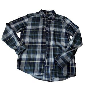 Patagonia Men's Long Sleeved Bluffside Plaid Button Down Shirt Size Medium